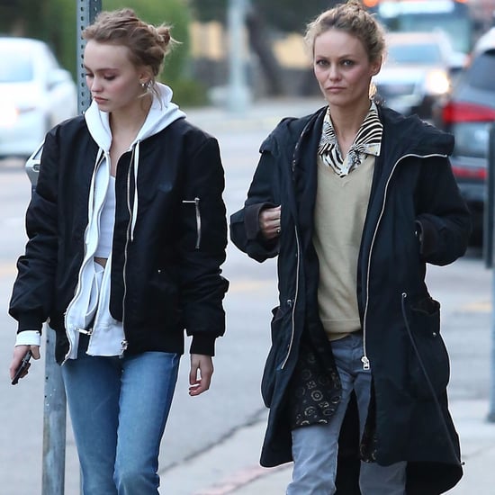 Vanessa Paradis and Lily-Rose Depp Shopping in LA 2016