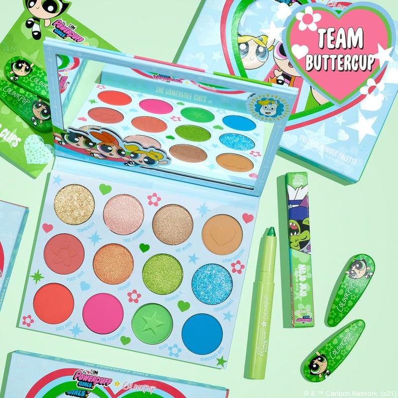 ColourPop x Powerpuff Girls Buttercrush Eye & Tool Makeup Set