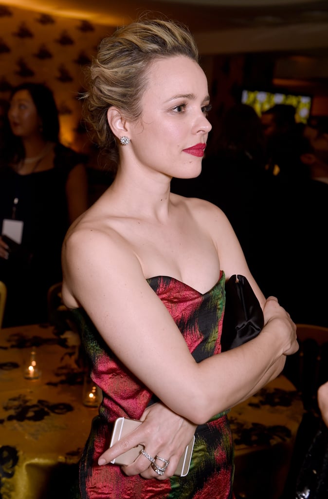 We're deep in thought over how gorgeous Rachel McAdams looked.