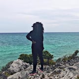 Serena Williams Kicks Back Beach