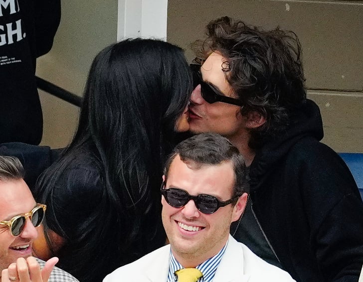 Kylie Jenner And Timothée Chalamet Kiss At Us Open Photos Popsugar Celebrity Uk Photo 5 0385