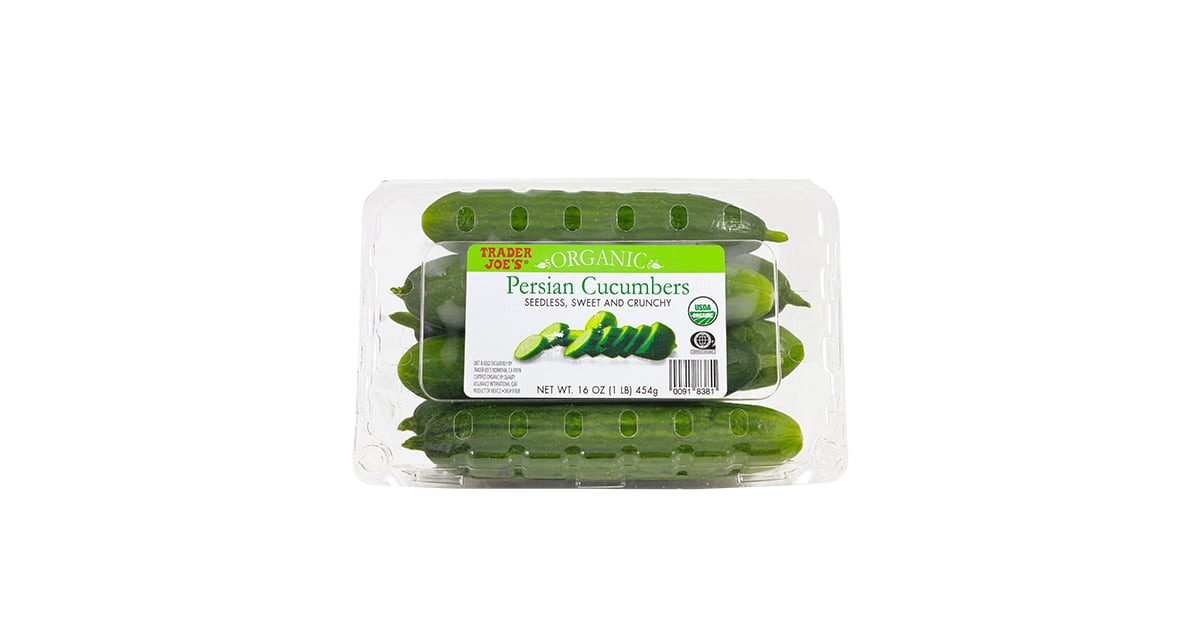 Trader Joe's Persian Cucumbers Keto Snacks at Trader Joe's POPSUGAR