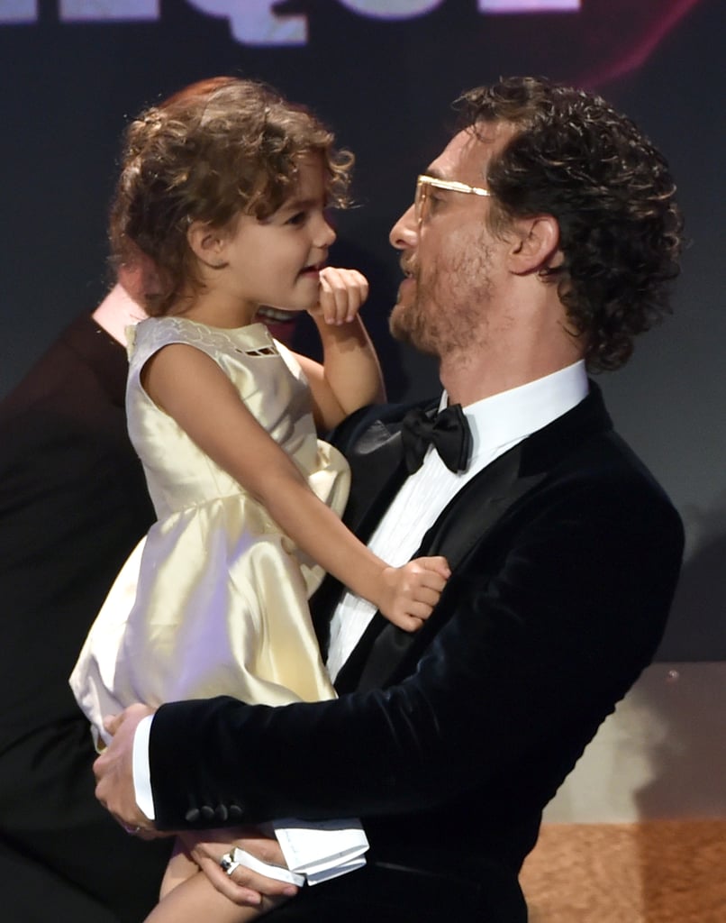 When Matthew McConaughey Brought Vida Onstage to Accept His Award