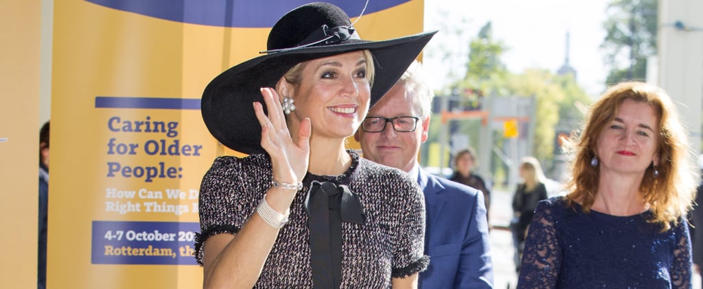 Queen Maxima Wearing a Zara Dress October 2016