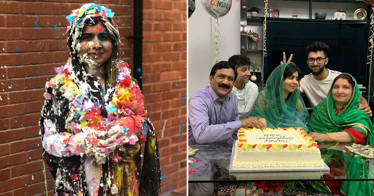 Malala Yousafzai Celebrates Her Graduation From Oxford Popsugar Celebrity 9070