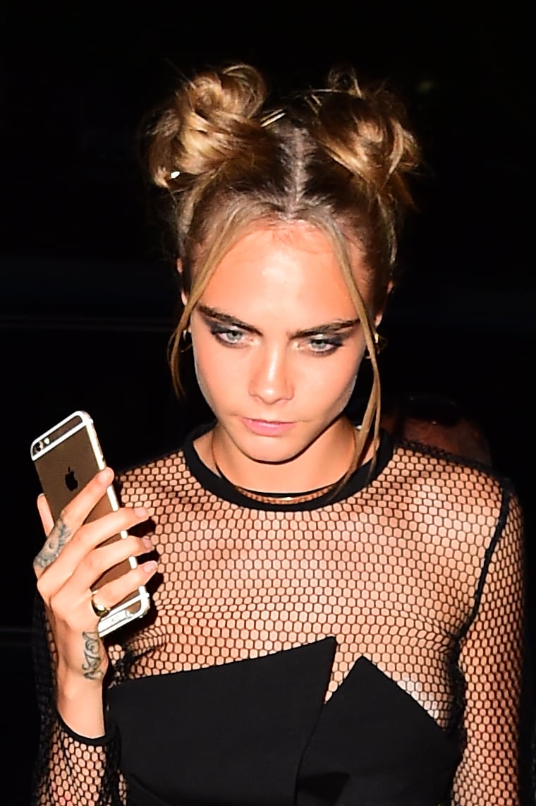 Cara Delevingne's Space Buns, 2016