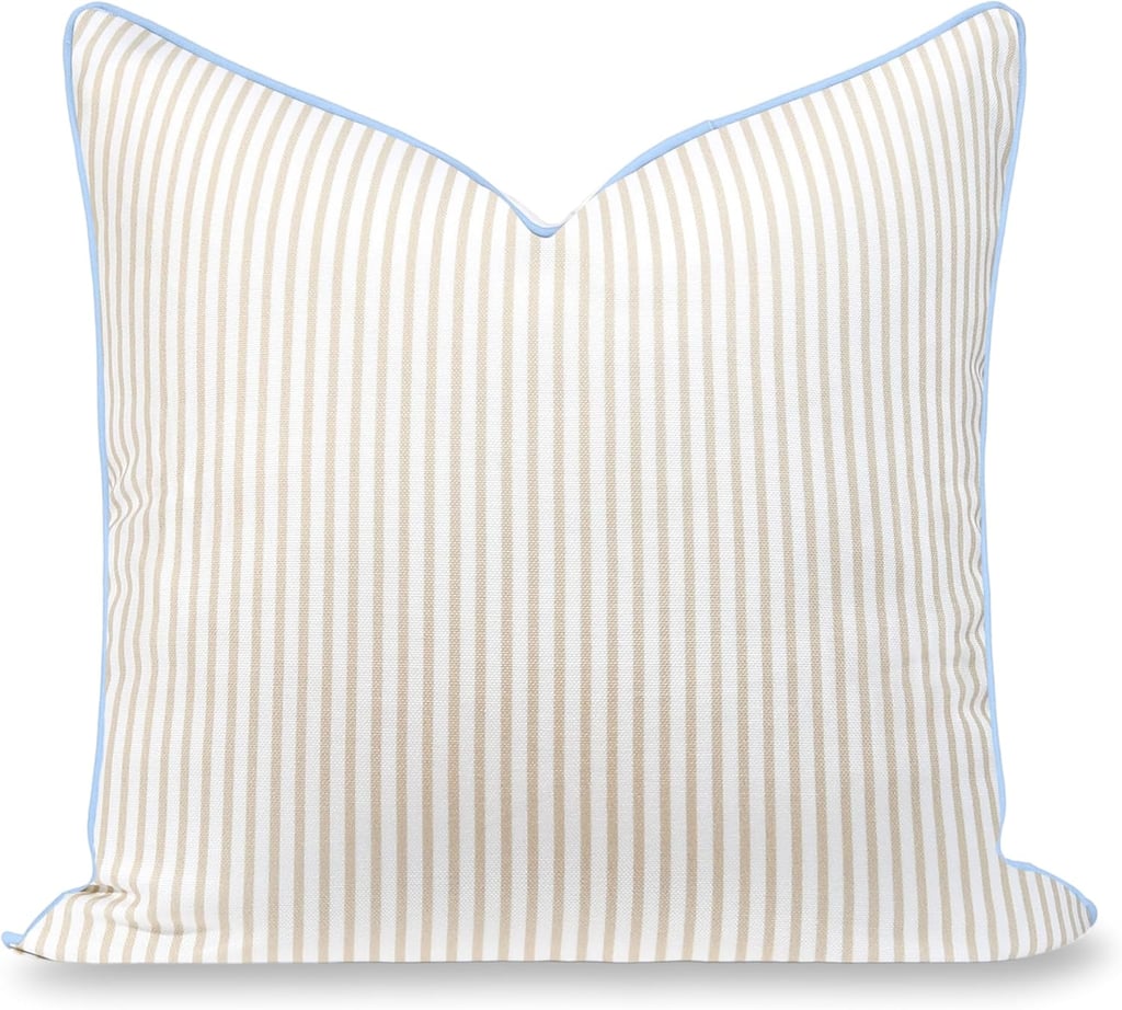 Hofdeco Premium Coastal Hampton Patio Throw Pillow ($35)
Outdoor season is back, and this coastal-inspired throw pillow cover instantly makes any patio or balcony feel styled and inviting. It's an easy way to refresh your setup without a full overhaul.