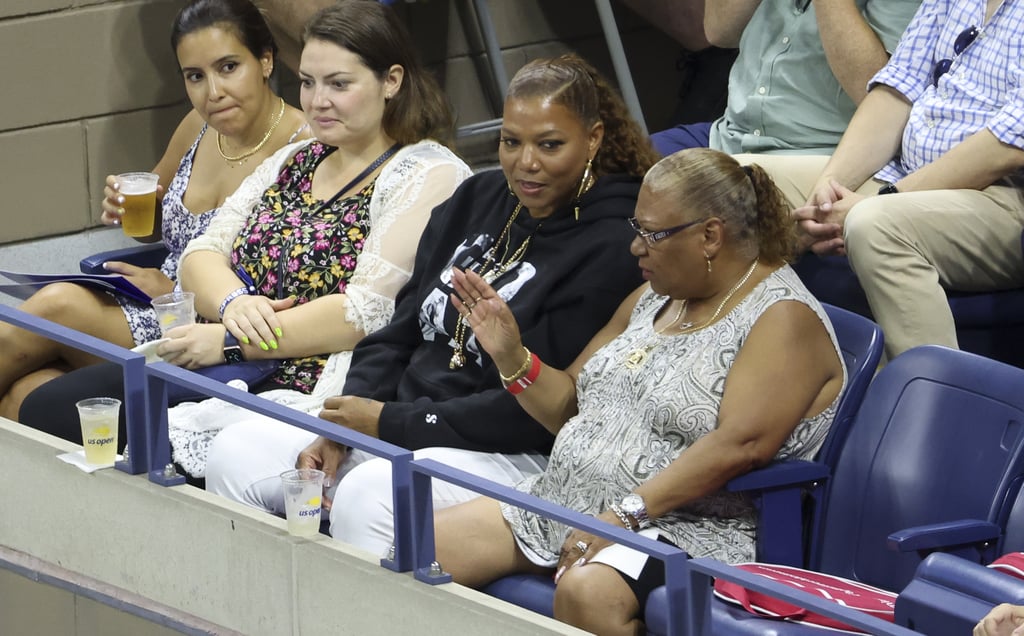 Queen Latifah on 29 Aug. at the US Open.