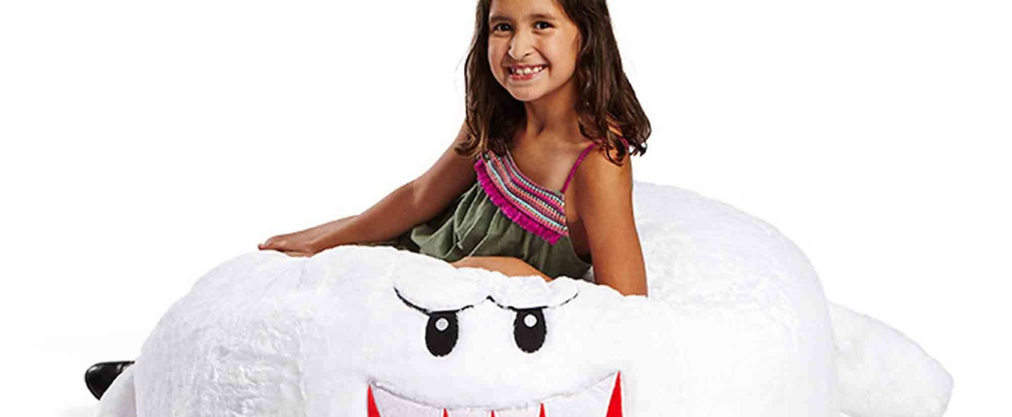Nintendo Super Mario Boo Bean Bag Chair POPSUGAR Family
