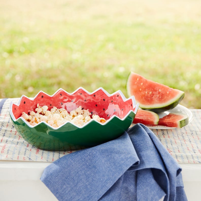 Watermelon Melamine Serving Bowl