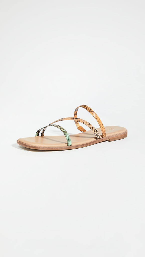 Madewell Leslie Bare Square Toe Sandals