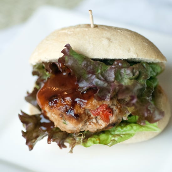 Mini Barbecue Turkey Burgers