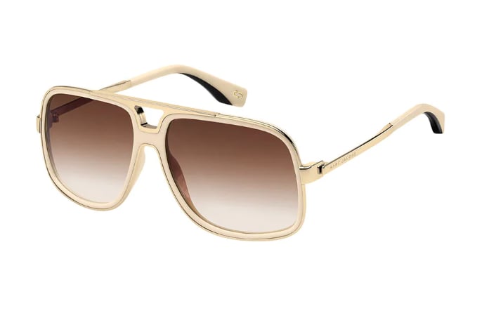 Marc Jacobs Eyewear Oversized Aviator Sunglasses