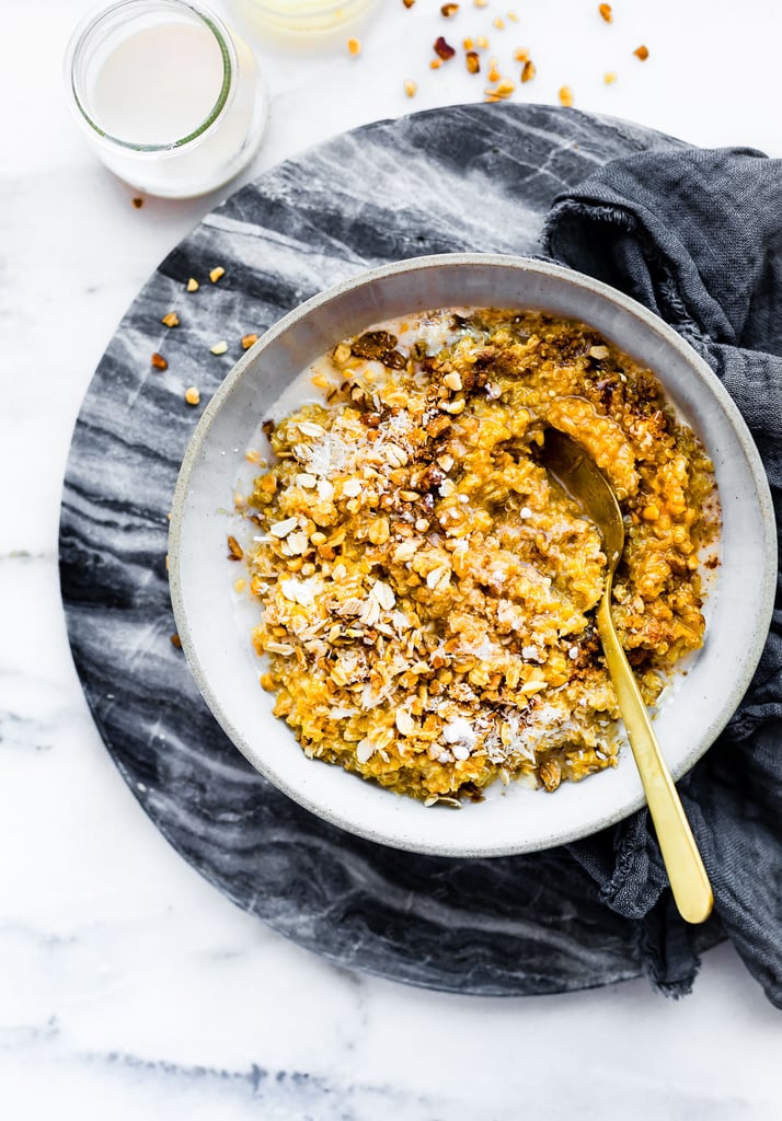 Coconut Cream Pumpkin Quinoa Porridge