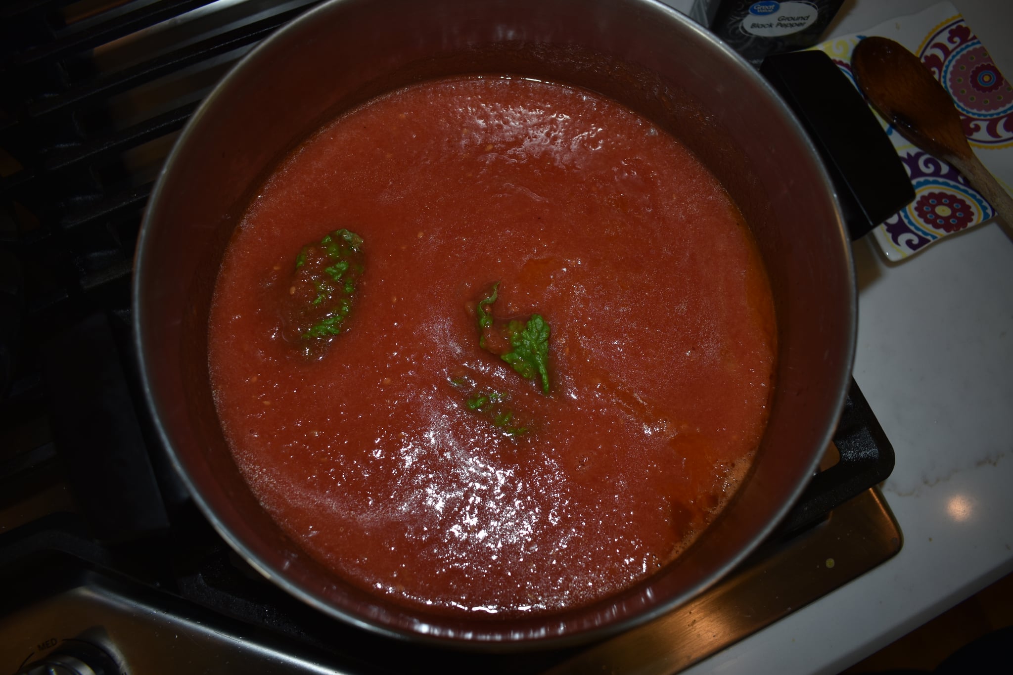 Simmering Sauce