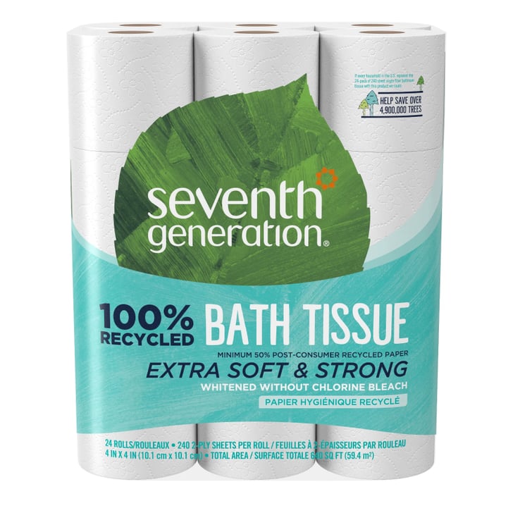Seventh Generation 100 Percent Recycled Toilet Paper The Best