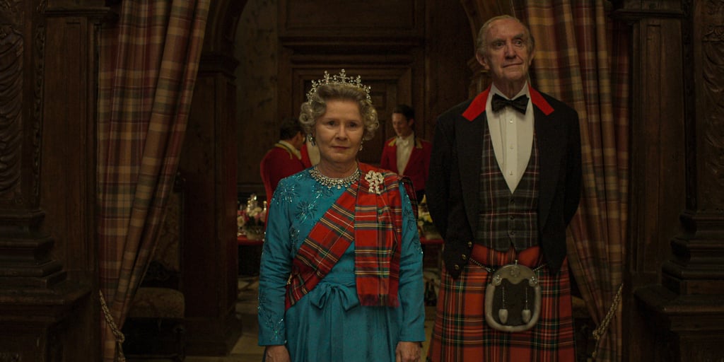 Imelda Staunton as Queen Elizabeth II and Jonathan Pryce as Prince Philip in "The Crown" Season 5