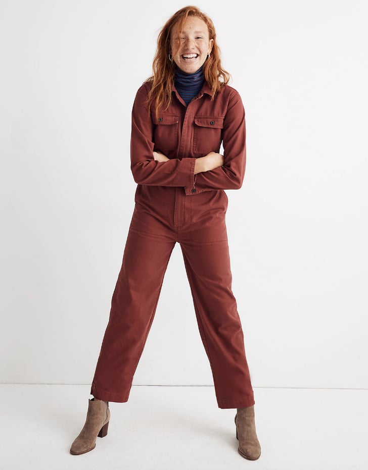 Madewell Coverall Jumpsuit Stylish Pieces Fashion Editors Are