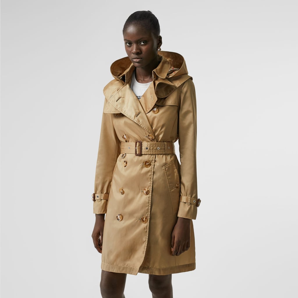 Burberry Detachable Hood Econyl Trench Coat