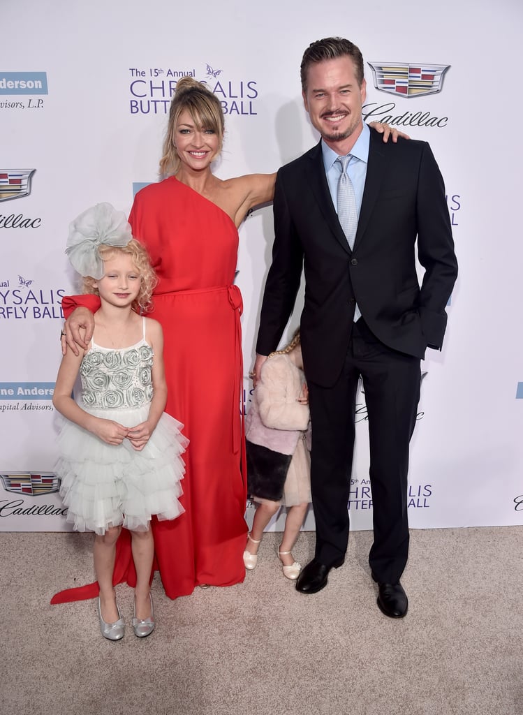 Eric Dane and Daughters at the Chrysalis Butterfly Ball 2016