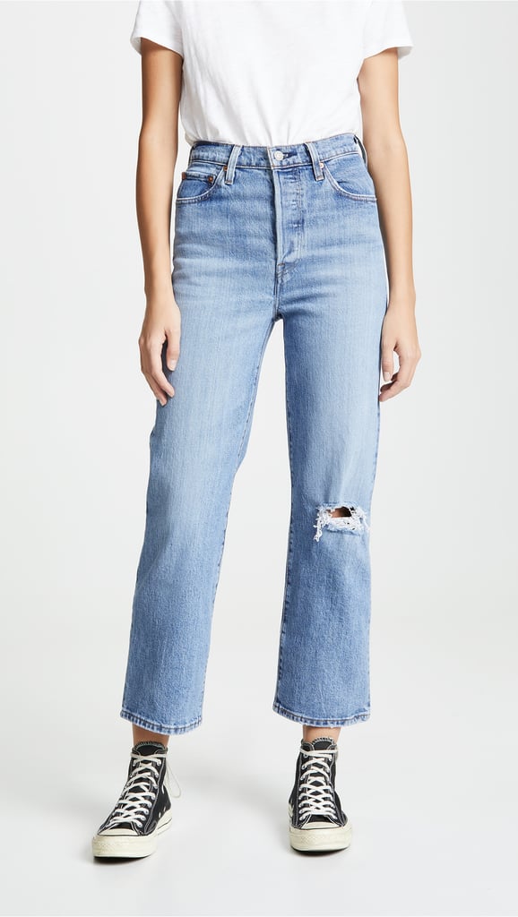 The Modern Staple: Levi's Ribcage Super High Rise Jeans | 12 Levi's Jeans  We Plan on Wearing Now and Forever | POPSUGAR Fashion Photo 4