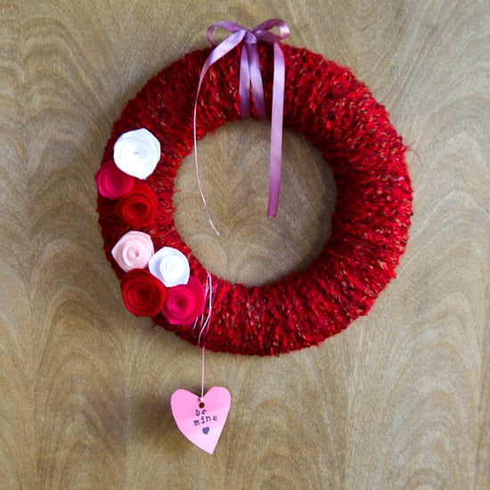 Diy Valentine S Day Wreath Popsugar Smart Living