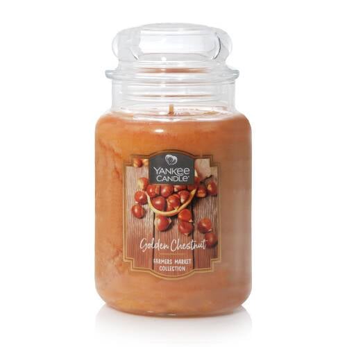 Golden Chestnut Large Classic Jar Candle