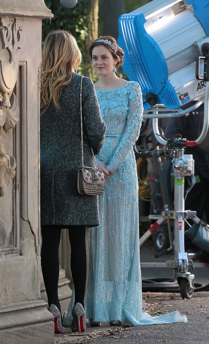 Remember Blair S Blue Wedding Dress From Gossip Girl Elie Saab Elie Saab Wedding Dresses