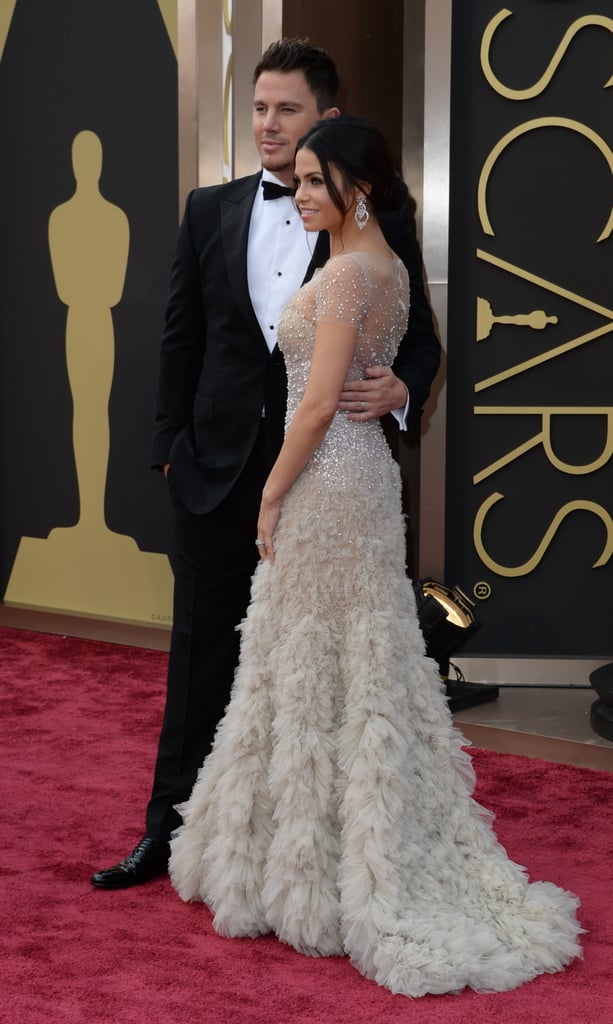 Channing Tatum and Jenna Dewan at the Oscars 2014
