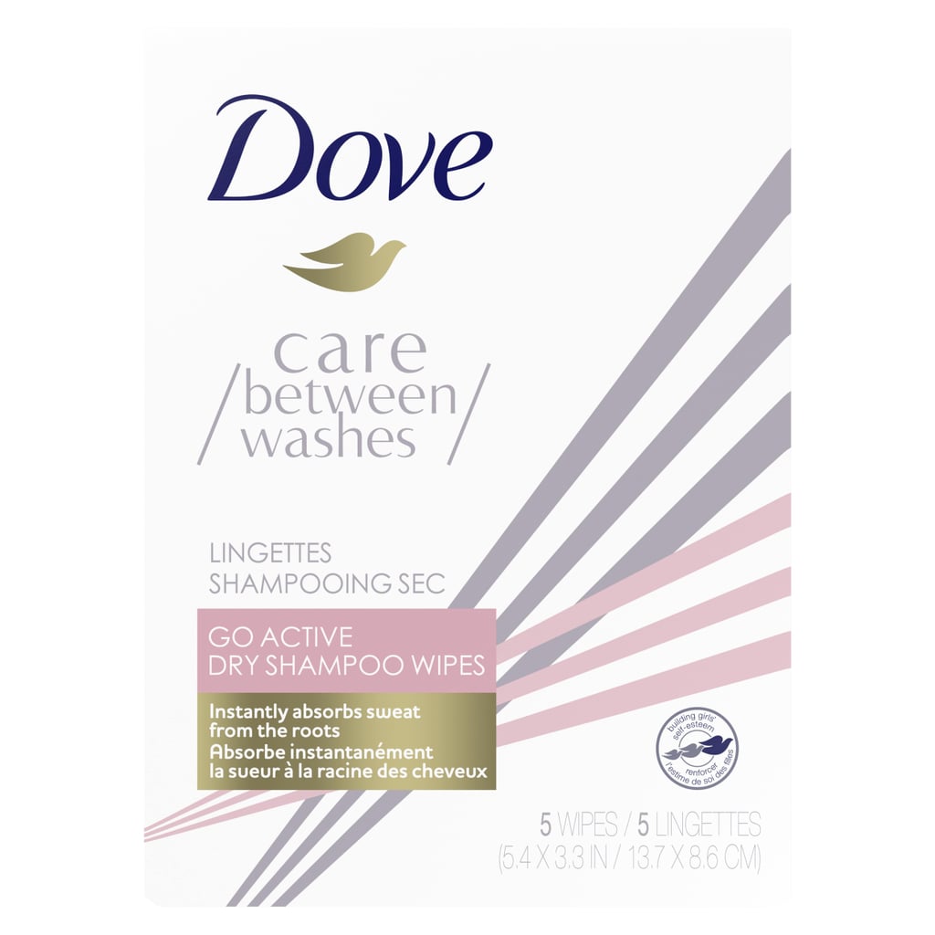 Dove Go Active Dry Shampoo Wipes