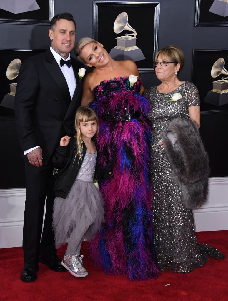 Pink and Willow Hart at 2018 Grammys