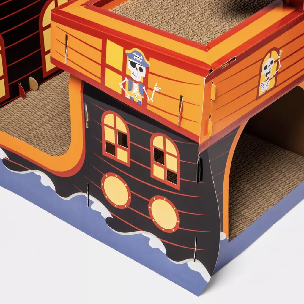 Target's Halloween Pirate Ship Cat Scratchers Are So Spooky
