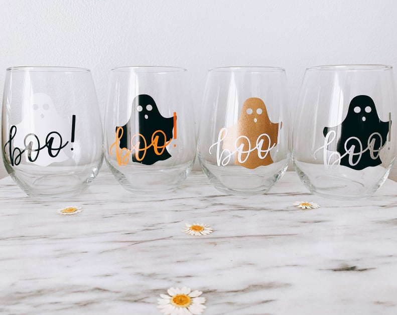 Halloween Travel Wine Glasses