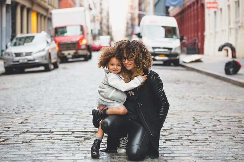 Mom and daughter