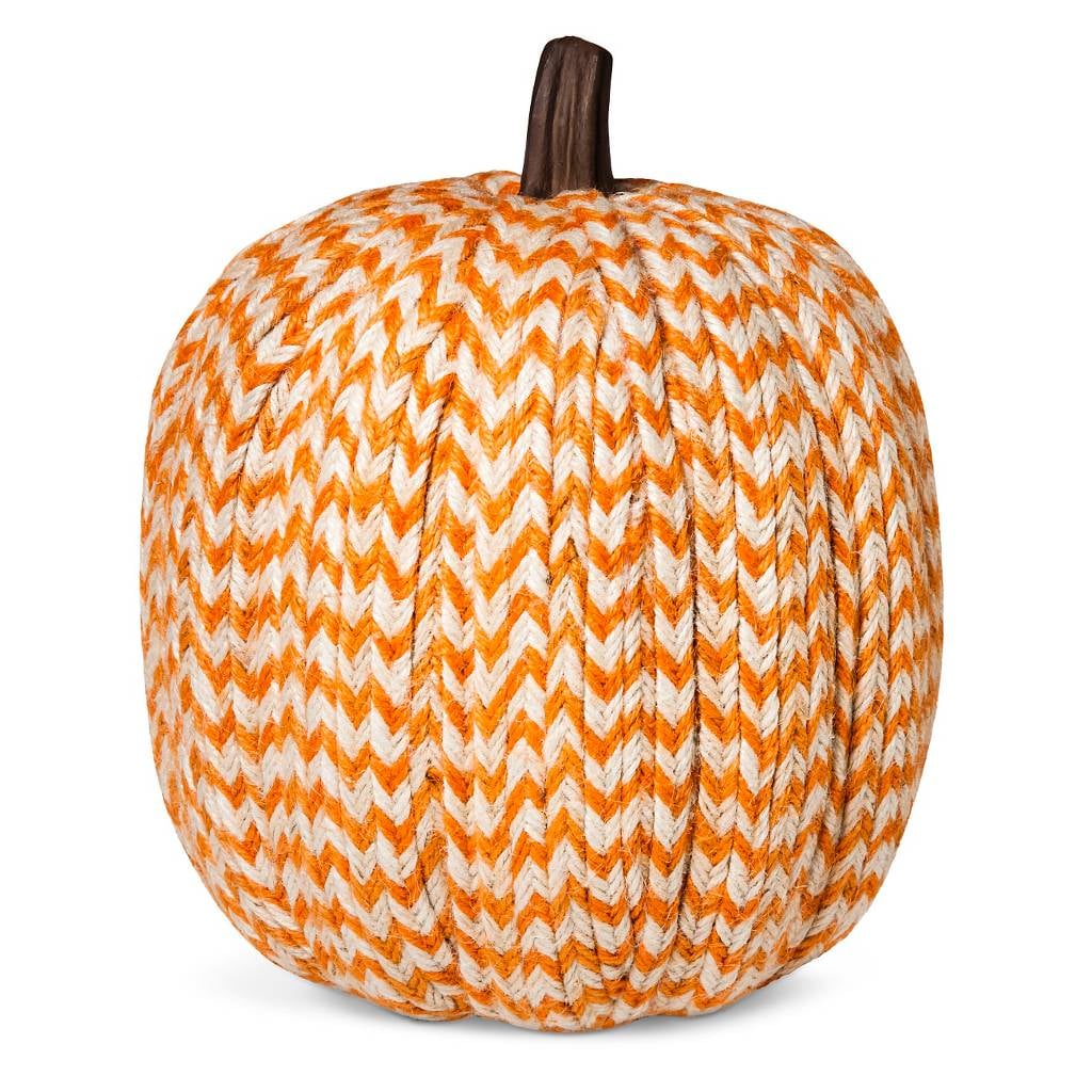Orange Striped Pumpkin