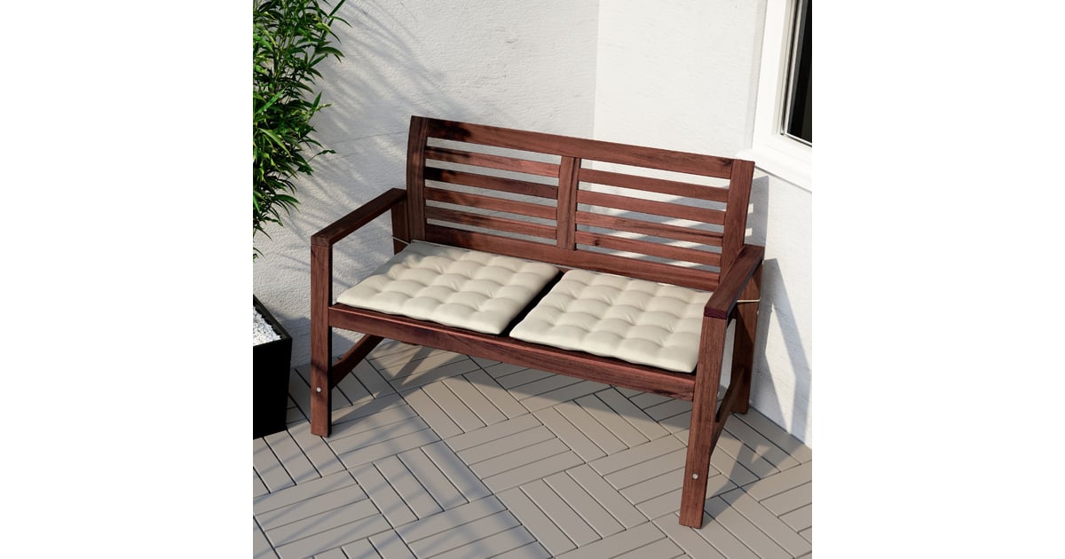 Applaro Bench With Backrest Ikea s New Outdoor Furniture Will