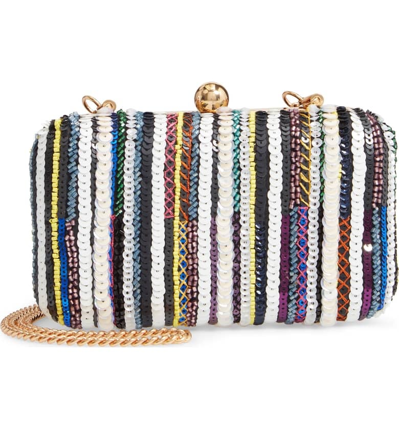 J.Crew Beaded Minaudière