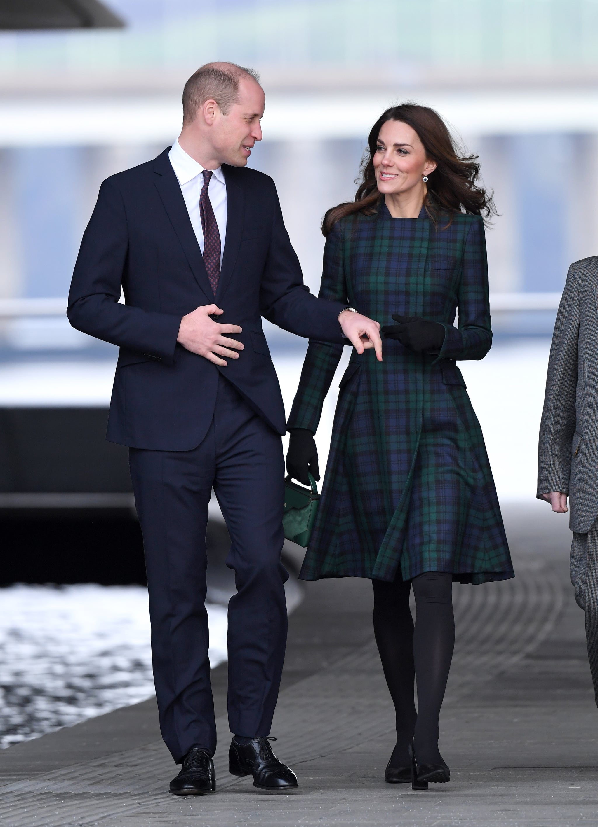 Prince William And Kate Middleton Visit Dundee January 19 Popsugar Celebrity