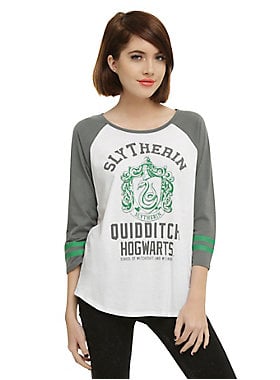 Slytherin Quidditch Girls Raglan