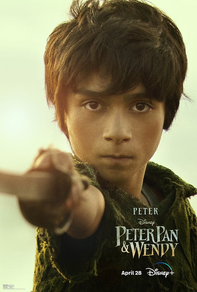 亚历山大·莫洛尼在《彼得·潘与温迪》海报中饰演彼得·潘
