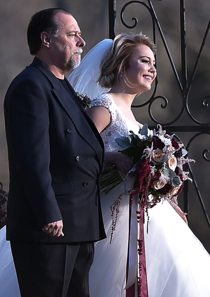 Gwen Stefani and Blake Shelton at RaeLynn's Wedding 2016