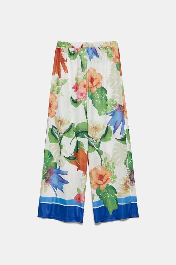 Zara Printed Pants