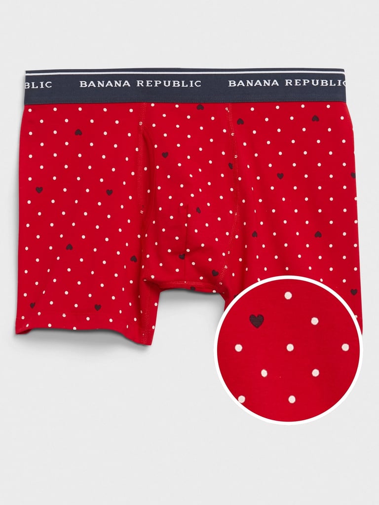 Banana Republic Organic Cotton Heart Dots Boxer Briefs