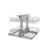 Rev-A-Shelf 4-Shelf Chrome Blind Corner Lazy Susan