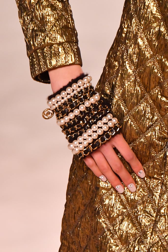Double C Nail Decals at the Chanel Metier d'Art 2019-2020 Show