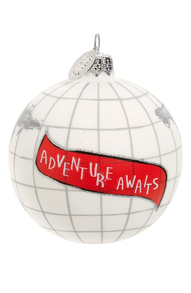 Nordstrom at Home Travel Handblown Glass Ball Ornament