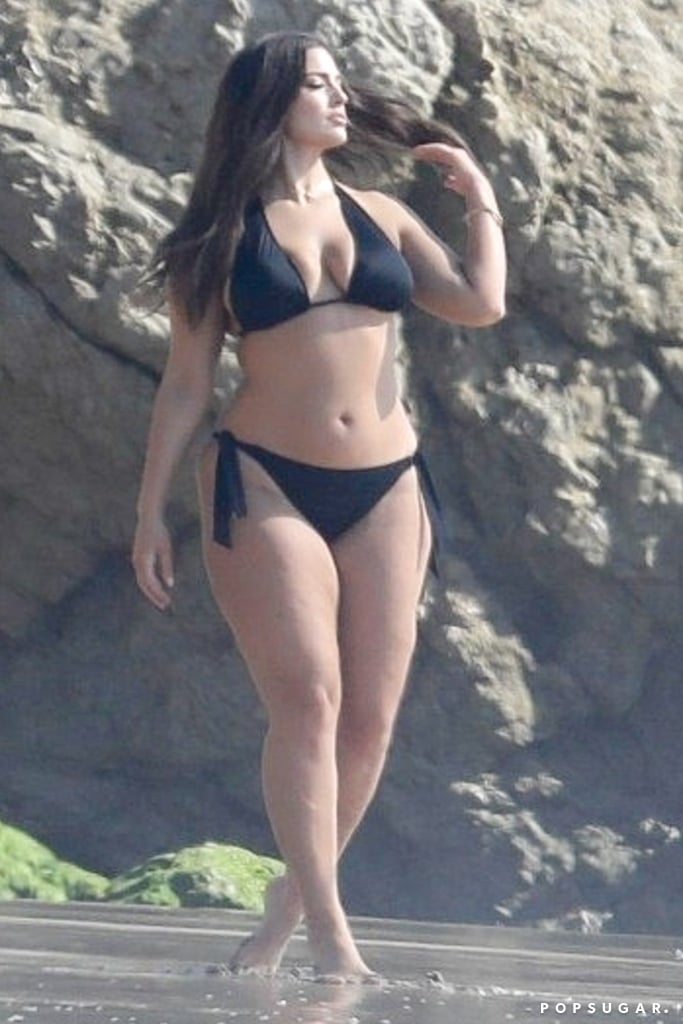 Ashley Graham Bikini Beach Photo Shoot November 2018