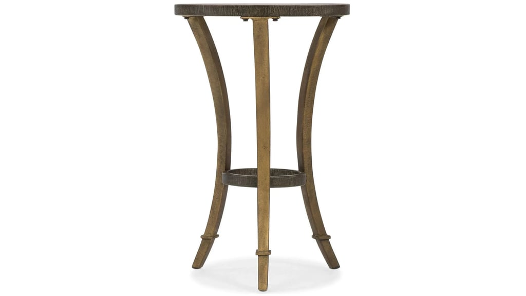 Raymour and Flanigan Afla Round Accent Martini Table