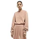 Reebok x VB Cropped Sweatshirt — Brown