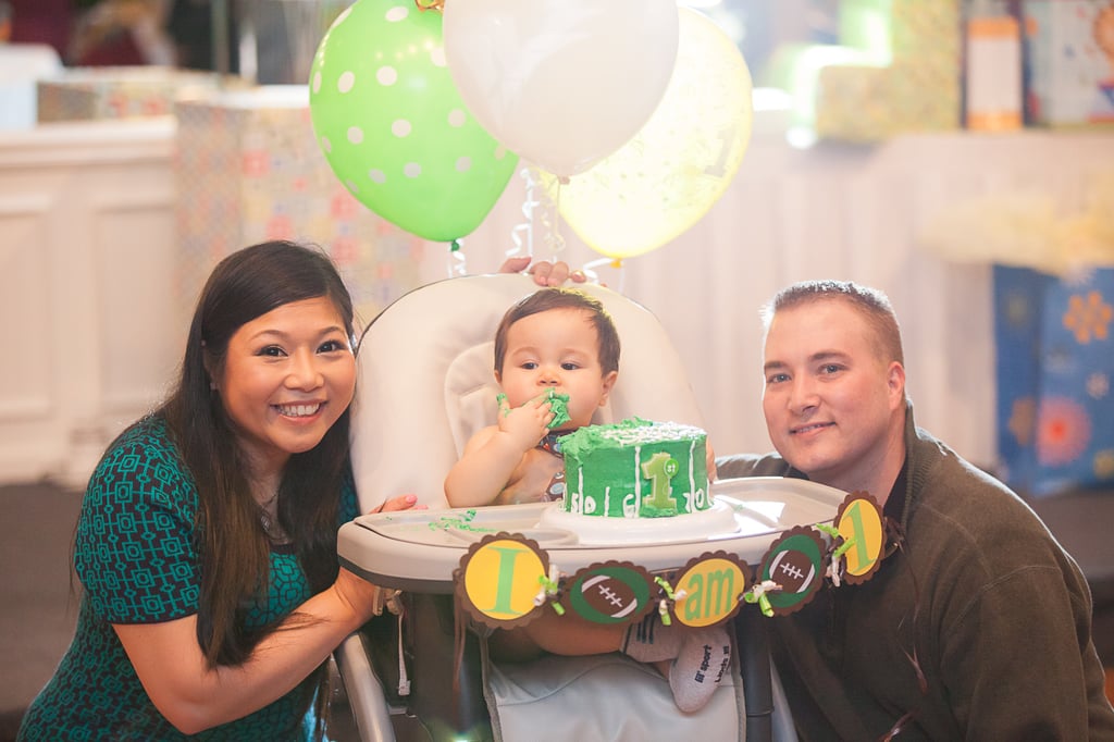 A Football-Themed First Birthday Party